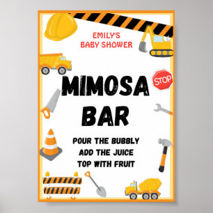 Party-Zeichen, Geburtstag, Babydusche Poster