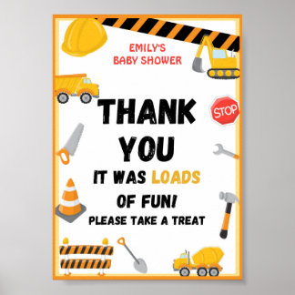 Party-Zeichen, Geburtstag, Babydusche Poster