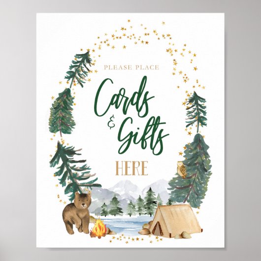 Party-Zeichen Poster (Vorne)