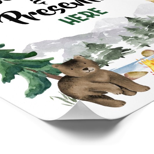 Party-Zeichen Poster (Ecke)