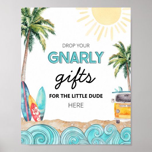 Party-Zeichen Poster (Vorne)