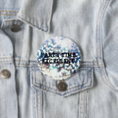 Party-Zeit. Ausgezeichnet Button (Beispiel)