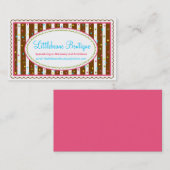 Party-Zeit besprüht Geschäfts-nennende Karten (Vorne/Hinten)