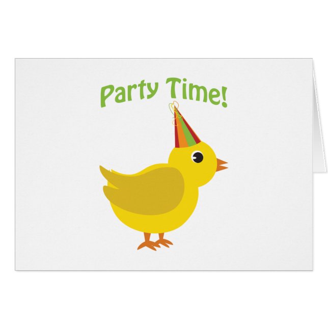Party Zeit! Chick (Vorderseite (Horizontal))