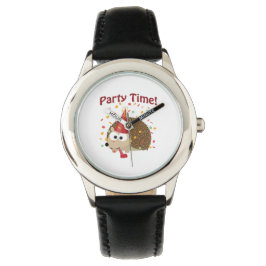 Party Zeit! Confetti Igel Armbanduhr
