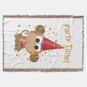 Party Zeit! Confetti Monkey Decke