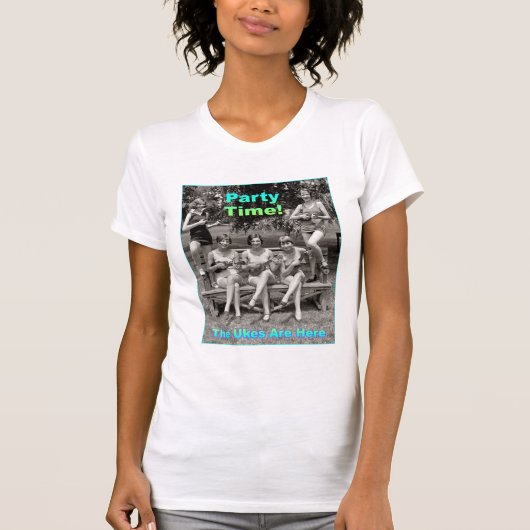 Party-Zeit! Das Ukes sind hier T-Shirt (Vorderseite)