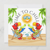 PARTY ZEIT Einladung (Vorderseite)