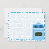 Party-Zeit Einladung (Rückseite)