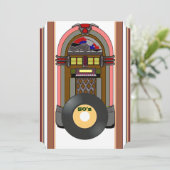 Party-Zeit Einladung (Stehend Vorderseite)