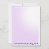 Party-Zeit Einladung (Rückseite)