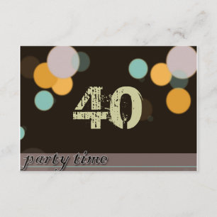 Party-Zeit Einladung