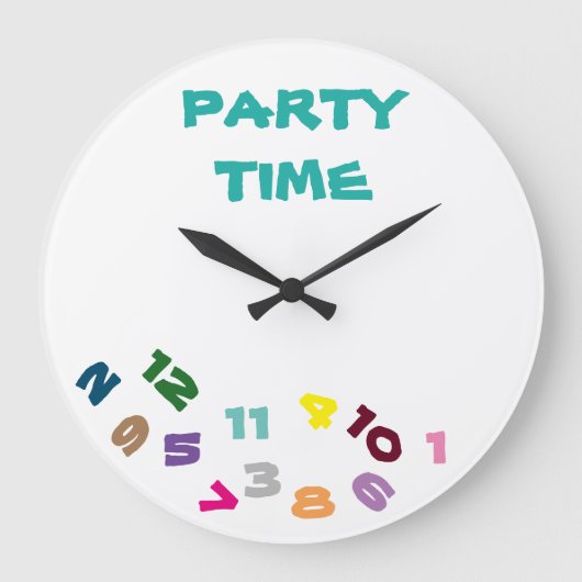 ****PARTY-ZEIT****"-FALL MIT DIESEM COOLEN KLOCK GROßE WANDUHR (Vorderseite)