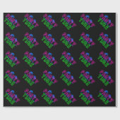 Party-Zeit Geschenkpapier (Flach)