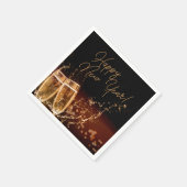 Party-Zeit! Happy New Year Napkins Serviette (Ecke)