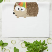 Party Zeit! Igel Geschirrtuch (Gefaltet)