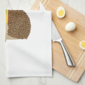 Party Zeit! Igel Geschirrtuch (Viertel Falte)