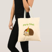 Party-Zeit! Igel Tragetasche (Vorderseite (Produkt))
