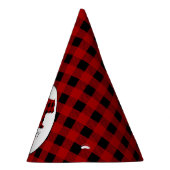 Party Zeit Lumberjack Bärenmuster Papier Hut Partyhütchen (Rechts)