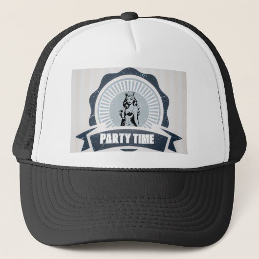 PARTY ZEIT TRUCKERKAPPE (Vorderseite)