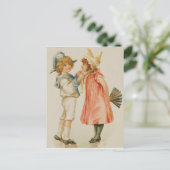 Party Zeit, Weihnachts-Postkarte Feiertagspostkarte (Stehend Vorderseite)