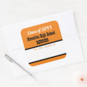 Party Zeit! Wiedersehen Matt Name Tag Aufkleber (Umschlag)