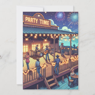 Party Zeit zu jedem Anlass Party Einladung
