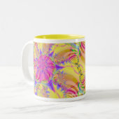 Party-Zeit Zweifarbige Tasse (Vorderseite Links)