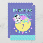 Party Zeiteinladung Einladung (Vorne/Hinten)