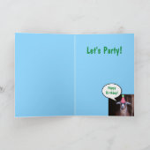 Party Ziege Albern Geburtstag Karte (Innenseite)