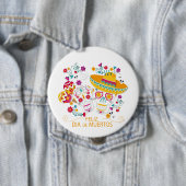 Party Zuckerkulturen und Blume Button (Beispiel)