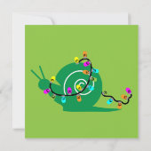 Party | Zuhause bewegen | Funny Invite Ankündigung (Rückseite)