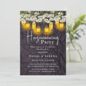 Party Zuhause Sweet Zuhause Einladung (Stehend Vorderseite)