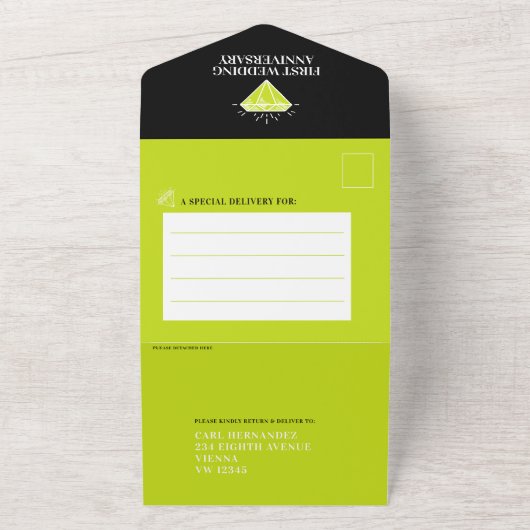 Party zum 1. all in one einladung (Außenbereich)