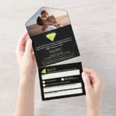 Party zum 1. all in one einladung (Abreißen)