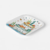 Party zum 1. Geburtstag mit Cake Design Pappteller (Gewinkelt)