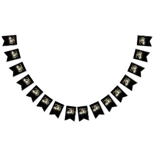 Party zum 25. Geburtstag oder Jahrestag Wimpelkette