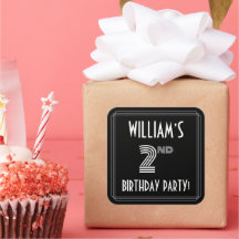 Party zum 2. Geburtstag: Art Deco Stil & Individue