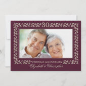 Party zum 30. Geburtstag Einladung (Vorderseite)