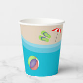 Party zum 30. Geburtstag Pappbecher (Rückseite)