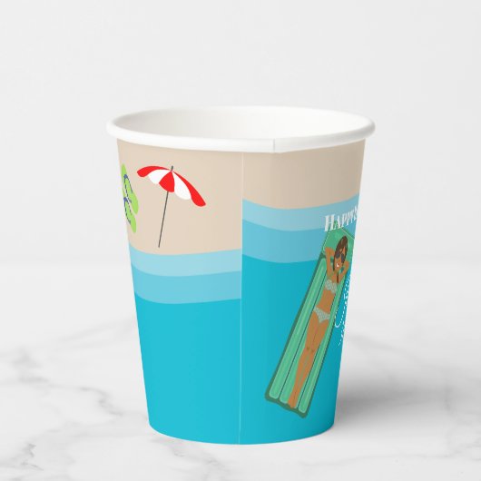 Party zum 30. Geburtstag Pappbecher (Rechts)