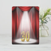 Party zum 30. Hochzeitstag Einladung (Stehend Vorderseite)