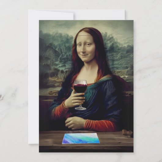 Party zum 35. Mal Einladung (Rückseite)