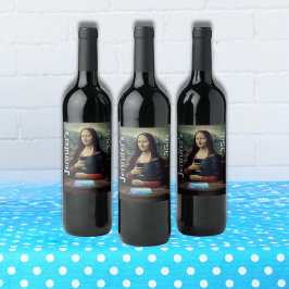 Party zum 35. Mal Weinetikett