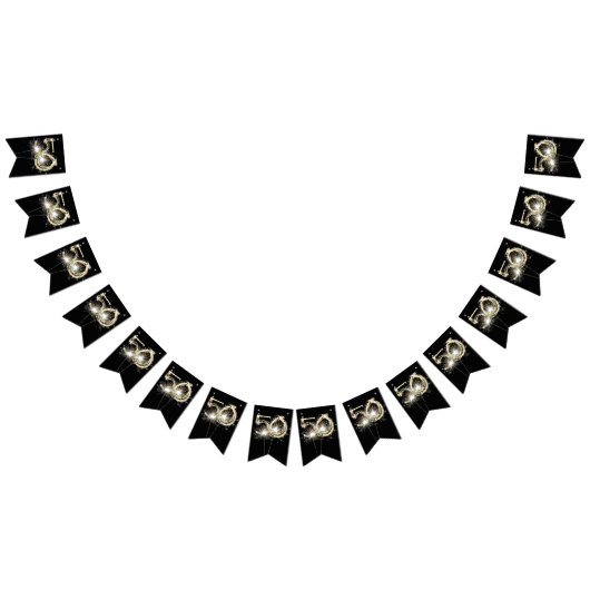 Party zum 50. Geburtstag oder Jahrestag Wimpelkette (Alle)