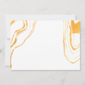 Party zum 50. Jahrestag der Hochzeit Einladung (Rückseite)