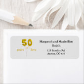 Party zum 50-jährigen Jubiläum DCSA48 Rücksendeadr (Insitu)