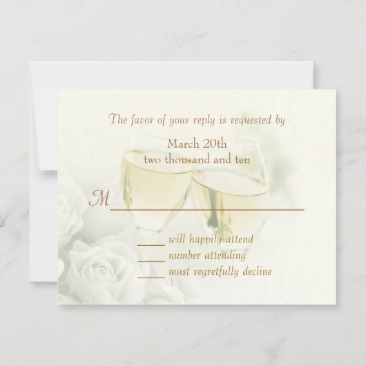 Party zum 50. Jubiläum - Karten für die Reaktion v (Rückseite)