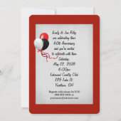 Party zum 60. Hochzeitstag Einladung (Rückseite)