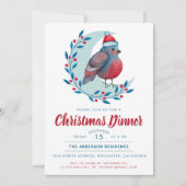 Party zum Abendessen am Mond Einladung (Vorderseite)